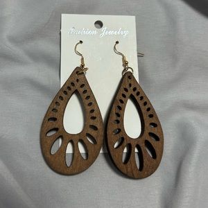 Wooden earrings